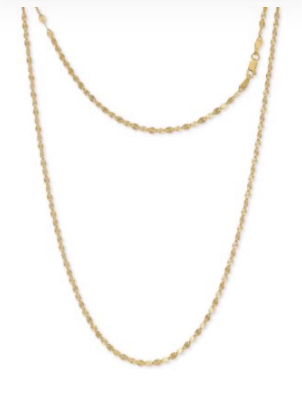 Giani Bernini Disco Link 18” Chain Necklace Gold